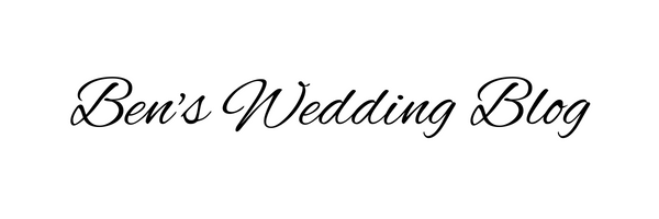 Ben's Wedding Blog banner for web page